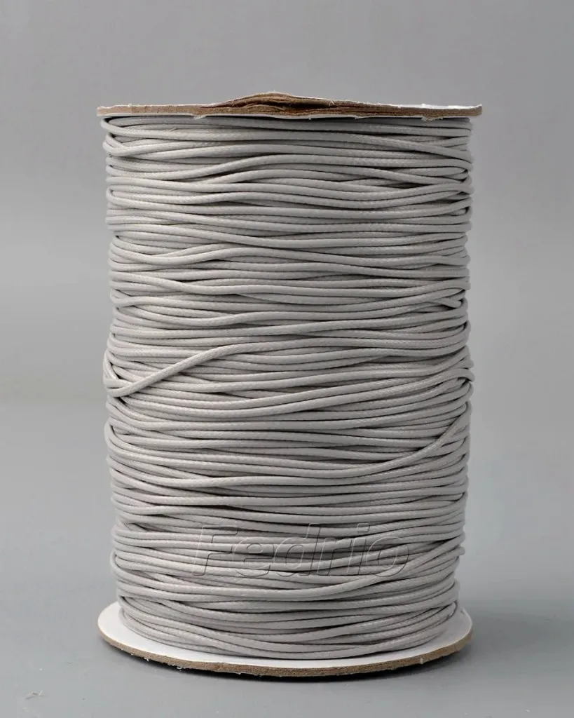 Twine String Waxed Rope For Hangtag Craft 19 Colors 1mm 165meters/Roll HTS172 (#1)