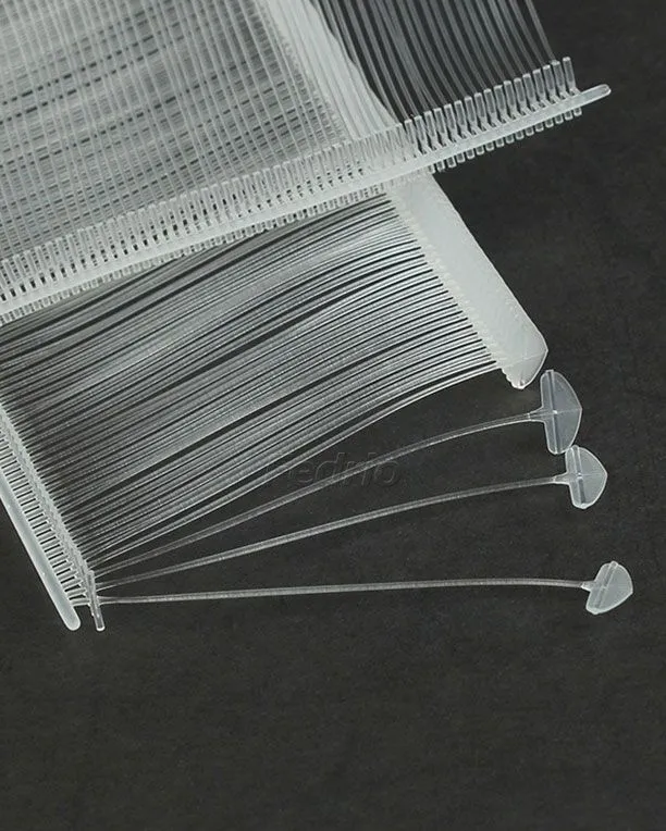 PP White Arrow Tag Pins Tag Gun Fasteners Attachment Barbs 10000 Pieces/Pack 205637 (25mm)