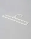 Retail Display Scarf Hangers Plastic Hook Towels Leggings Tie Holder 21*8cm 10 Pieces 203484