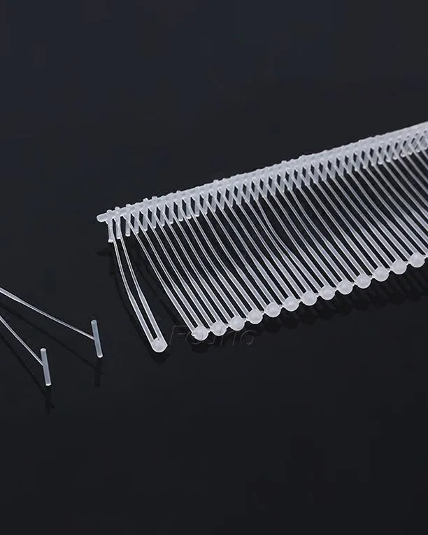 Double Pin Tag Pins V-Shaped Tag Fasteners Attachment Barbs Thick Standard Tag Gun Refills 2500 Pieces/Pack 205638 (35mm)