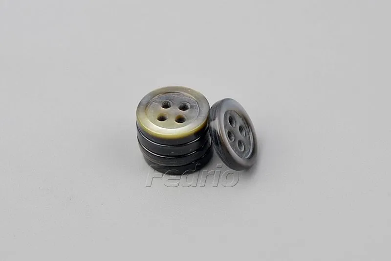 Iridescent MOP Sewing Shell Button 10mm 1000pcs CB011