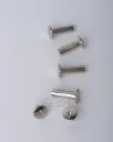 Carbon Steel Screw Posts Rivets Bookbinding Screws for Leather Repair Photo Albums 5 sets 201422