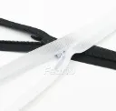 #3 Invisible Closed-End Lace Tape Nylon Coil Zipper Tears Drop Slider 20pcs/Pack 009297